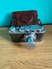 Zorki 1 USSR rangefinder film Camera,USSR Leica Copy,industar 22,GOOD WORKS  picture