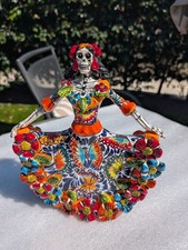Talavera, Dancer, Day of Dead by Mexican Artist Gerardo Garcia, decor 11