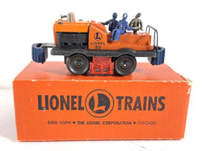 Lionel No. 50 Gang Car with Original Box -1960's vintage -tested -runs great picture