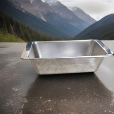 REVERE WARE Stainless Steel Bread Loaf Pan 2QT 9.5x5.25x2.75 2517 Vintage 1987 picture