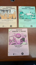 ADVANCED DUNGEONS & DRAGONS DUNGEON MODULE D1 D2 D3 COMPLETE MODULE SET TSR 1978 picture