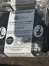 Powernail L200165 16-Gauge 2-Inch Length L-Cleat Flooring Nails (5000 ct) picture