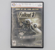 Fallout 3: Game of the Year Edition (PC DVD-ROM, 2009) CIB Complete w/ Manual picture
