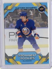 2026 UD National Hockey Card Day Prominent Rookies Matthew Schaefer NHCD-2 Fire picture
