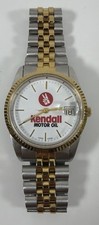 Kendall Motor Oil Wrist Watch - Two Tone Stainless Steel - Japan & Hong Kong picture