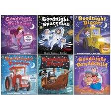 Goodnight Collection by Michelle Robinson 6 Bedtime Story Books Set-Ages 1-5 -PB picture