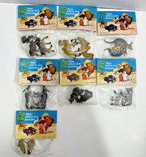 Lot Of 7 Vintage 1970's Arco Ark Toy Animals SEALED New Noah's Ark Animals picture
