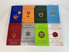 Diana Gabaldon Lot 1st 8 OUTLANDER Series Paperbacks picture