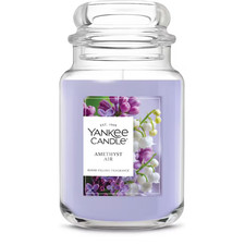 Yankee Candle Amethyst Air Large Jar Candle 22oz NEW Spring Summer Scent picture