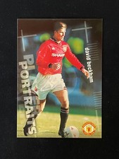1997 Futera Player Portraits David Beckham #73 Manchester United. picture