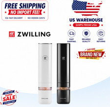 FREESHIPPING Authentic ZWILLING Enfinigy Salt Pepper Mill Set 2pc NO IMPORT FEE picture
