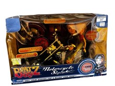 Bratz Boyz Motorcycle Style Playset 2 Dolls Motorcycle NIB Vintage MGA Rare picture