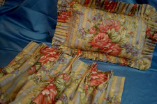 Custom DRAPES Sandown Bourne Romantic Rose Bloomsbury Lined 94