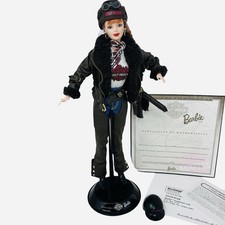 New 1998 Harley-Davidson Motorcycle Barbie Redhead Collectibles 2nd Chaps #20441 picture