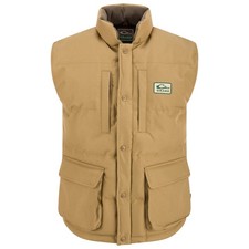 DRAKE Throwback 80 Featherless Puffer Tan Vest (DW0144-TAN) picture