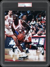 1997 Michael Jordan Penny Hardaway Tongue Out Type I Original Photograph PSA AU picture