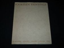 1976 FOURTEEN PAINTINGS BOOK DE KOONING PUB. BY THOMAS GIBSON - FINE ART - D 469 picture