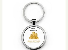 Stainless Steel Realtor's Keychain Realtor Gifts for Men And Women picture