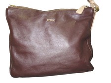 FURLA Capricious Italian Leather 2 way crossbody or shoulder bag In a rich Brown picture