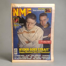 Vintage NME Magazine November 16 1991 Happy Mondays Nirvana Live Run DMC Rare picture