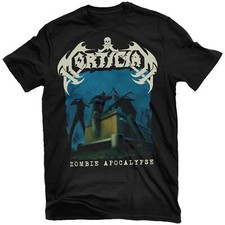 MORTICIAN cd lgo ZOMBIE APOCALYPSE Official SHIRT 2X New final bloodbath session picture