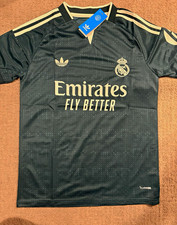 2026/27 Real Madrid Soccer Jersey Green Emirates Fly Better (Size XL) (NWT) picture