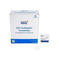 Dynarex, BZK Antiseptic Towelettes, 100 Count picture