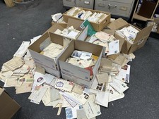 Unsearched US Worldwide Accumulation Cover Lot (1) Large Priority Box 8+ LBS Ea picture
