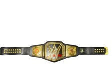 WWE GOAT John Cena signed WWE championship replica belt Steel City COA picture