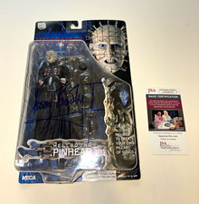 Doug Bradley Reel Toys Hellraiser Pinhead Neca Figure Autographed Signed JSA  picture