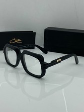Cazal Glasses Matt Black Bold Square Eyeglasses Gothic picture