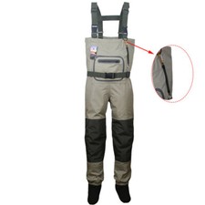 Fly Fishing Chest Waders Breathable Waterproof Stocking foot River Wader Pants picture