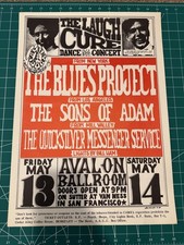 RARE 1966 Quicksilver Messenger Poster ~ Blues Project ~ Family Dog ~ Wes Wilson picture