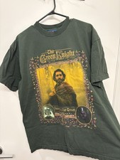 A24 x ONLINE CERAMICS The Green Knight' T-Shirt Size Large Green picture