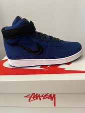 Nike Vandal High x Stüssy| Deep Royal Blue | Sz 8 | NWT DX5425400 picture