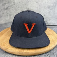 Vtg Virginia Cavaliers Mens Hat Cap Snap Back Edward Scissorhands USA New Era picture