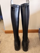 DeNiro Amabile Field Boots, Black , Calf: XS, Size: 38 - Never worn outside home picture