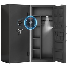 20-25 Large Unassembled Fingerprint Gun Safe with Removable Shelf for Rifles picture
