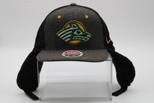 NWT Zephyr University of Alaska Seawolf Hat Gray/Black Earmuff Ear Flap Cap Rare picture