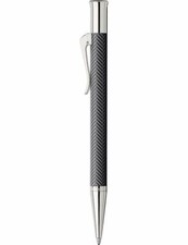 Graf Von Faber Castell Anthracite Guilloche Ciselé Ballpoint Pen (#146730) picture