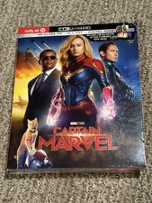 Captain Marvel 4K Blu-ray UHD 2019 Target Exclusive + Book OOP NEW SEALED picture