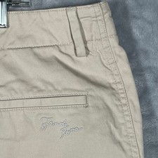 Fendi Roma Mens Beige Cotton Twill Chino Trousers Made in Italy Size IT 58 39x26 picture