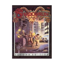 FASA Shadowrun Shadowrun (2nd Ed) SC  VG+ picture