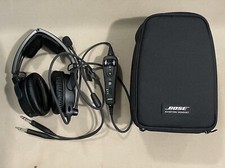 Bose A20 Aviation  Headset with Dual Cable and Bluetooth plus Case picture