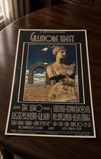 1969 Fillmore West Poster The Who Santana Ike Tina Turner BG-178 Original picture