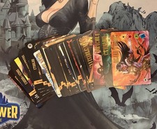 OverPower TCG World Legends ERB 100 Card Bulk Lot 5 Alt Art Rare NO DUPLICATES picture