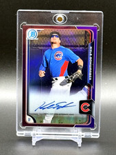 2015 Bowman Chrome Kyle Schwarber Auto Purple Refractor /250 #BCAP-KS picture