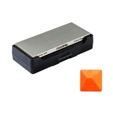 Doublesided Diamond Sharpening Stone Whetstone Knife Sharpener with Storage Base picture