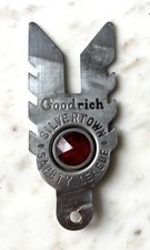 Antique Prewar Goodrich Silvertown FACETED Reflector for Auto Bicycle Motorcycle picture