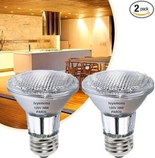 PAR20 Flood 39W 120V 480 Lumens- 2 Pack PAR20 Flood Light Bulbs with E26 Base, P picture